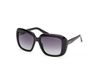 Guess GU00288 Zonnebril Dames Zwart Kunststof Vierkant