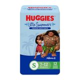 Huggies Little Swimmers maat 3-4 (7-15 kg), babyzwemluiers x 24 broekjes (2 verpakkingen van 12 stuks)