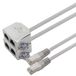 1aTTack.de Cat. 5e Patchkabeladapter Netwerkkabelsplitter Ethernet/Ethernet 0,1 m 2 stuks