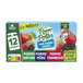 Materne Pom-Pom Compotes de gourde, 4 parfums, sans sucre, 12 x 90 g