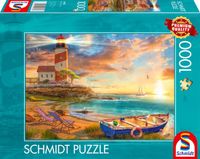Schmidt Legpuzzel Zonsondergang in de vuurtorenbaai 1000 stukjes
