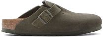 Birkenstock Boston Suède Taille 39 Noir Unisexe