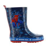 Leomil Spiderman Regenlaarzen kinderen van 2 tot 8 jaar - Rubberen kinderlaarzen - Regenlaarsjes voor jongens - Maat 28 - Blauw