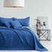 AmeliaHome Softa Sprei, 200 x 220 cm, ultrasoon gewatteerde sprei, polyester, lichtblauw