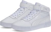 PUMA Carina 2.0 Mid Dames Sneakers - Wit/Zilver