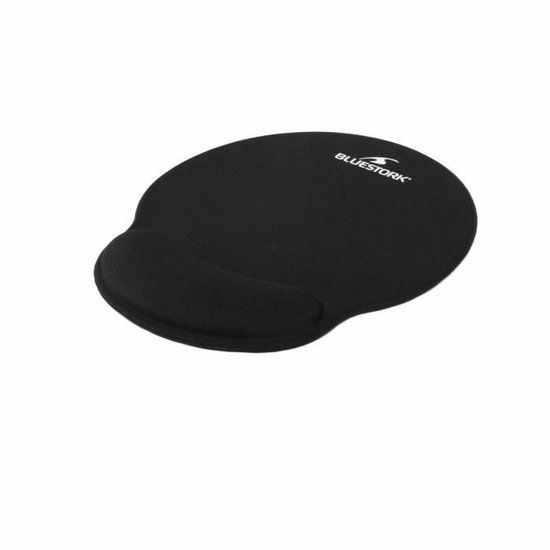 Bluestork Ergonomische muismat - BS-PAD-ERGO - Zwart