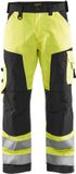 Blåkläder Werkbroek High Vis zonder spijkerzakken 1566-1811 - High Vis Geel/Zwart - D116