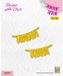 Nellie Snellen SD236 Girl/Boy Flags Cutting Die