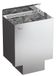 Sawo Nordex NRN-80NS-Z-C Poêle de sauna 8,0 kW – poêle de sauna électrique pour boîtier de commande séparé – 7–13 m³, montage mural, Acier inoxydable