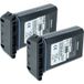 Vhbw 2x Batterie Compatible Avec Icom Ic-m91d Radio Talkie-walkie (1500mah, 7,4v, Li-ion)