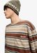 Superdry - Bench Oversized Chemise à Manches Longues Rayée - Homme - L - Coton - Rayé Tan Marine
