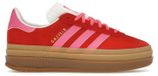 adidas Gazelle Bold Collegiate Red Lucid Pink (Damen)