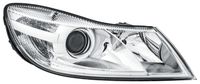Hella koplamp, rechts, voor Skoda Octavia 2, vanaf 1/2009