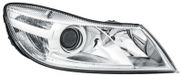 Hella koplamp, rechts, voor Skoda Octavia 2, vanaf 1/2009
