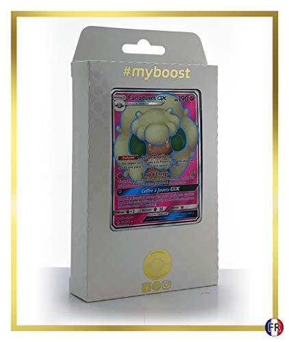 my-booster Farfaduvet-GX (Whimsicott-GX) 206/214 Full Art - Ultraboost X Soleil & Lune 10 Alliance Infaillible - Doos met 10 Franse Pokemon kaarten