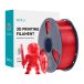 Sunlu PLA+ Filament, 1,75 mm, 1 kg - Transparent Rouge