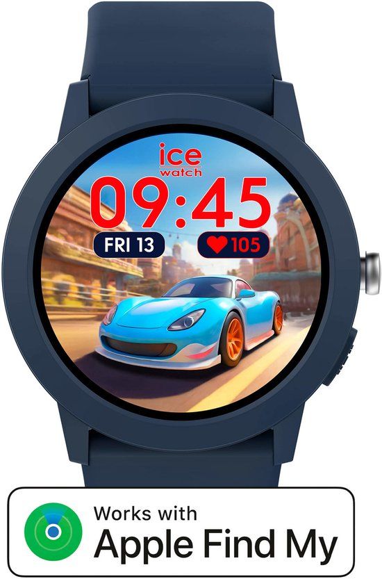 Ice-Watch ICE-Smart Junior 3.0 RD - Kindersmartwatch - 39 mm - Find My - Blue Green