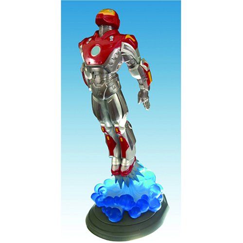 Diamond Select Toys Marvel Gallery - Statua In PVC Di Iron Man (Classica Armatura Rossa E Oro) - 28 Cm Circa, Licenza Ufficiale