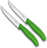 Victorinox Swissclassic Steakmessenset - 2-delig - Groen