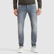 PME Legend Heren Broek Jeans Katoen Regular Fit XS Grijs
