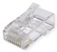 ROLINE Modulaire connector niet afgeschermd Cat.6A (Class EA) voor massieve/soepele kabel, 10 St.