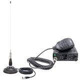 CB-radio PNI CB-radio Escort HP 8900 ASQ, 12-24V + CB Antenne PNI ML100 met magnetische voet