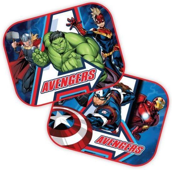 Avengers Auto Zonnescherm - Multikleur - 35 cm