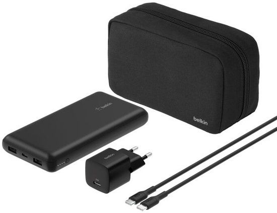 Belkin BoostCharge Powerbank 20000 mAh Zwart