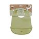 Interbaby Groene siliconen slabbetjes