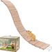 Merkloos / Sans marque Wan GmbH Knaagdier Klimspeelgoed - Houten Brug - Buigbaar Natuurlijk Hout - 30 cm
