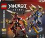 LEGO NINJAGO Le set de construction des deux méchas géants pour enfants avec figurines d'action 71870