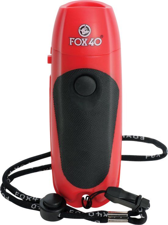 Fox40 Elektrische Scheidsrechtersfluit - Rood