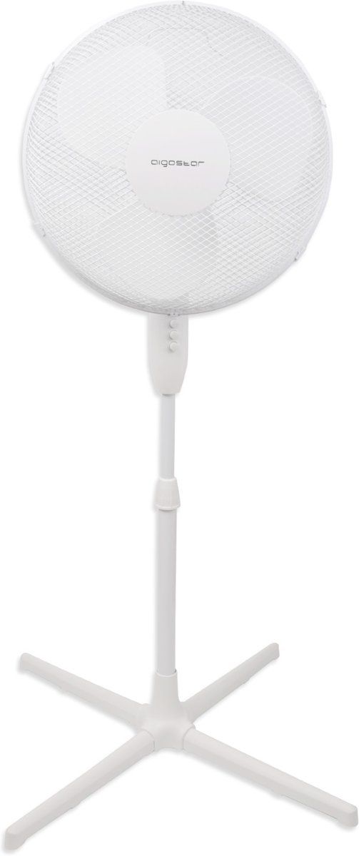 Aigostar Daisy 33JTP - Statiefventilator - Wit - 2018