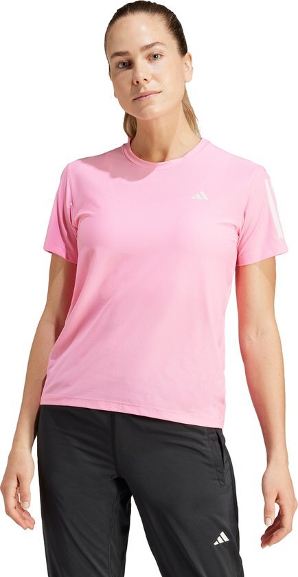 adidas Performance Own The Run T-Shirt - Dames - Roze- S