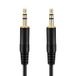 conecto audiokabel, 3,5 mm jack naar 3,5 mm jack, zwart, 1 m