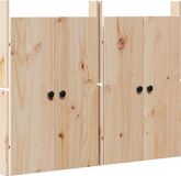 vidaXL Keukendeur Meppel 2 stuks Crème 50 x 9 x 82 cm Massief grenenhout