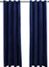 vidaXL Gordijn verduisterend met ringen 2 st 140x175 cm fluweel blauw