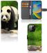 B2Ctelecom iPhone 14 Pro Max Housse de téléphone avec porte-cartes Panda