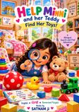 Help Minni and her Teddy Find her toys: A bilingual search and find counting book
