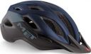 MET Crossover Fietshelm - Maat XL - Blauw/Zwart