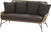 4-Seasons Outdoor 4 Seasons Ramblas loungebank - Antraciet/Taupe - 3-zits