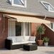 Prolenta Maison Exclusive - Vervangdoek voor zonnescherm, crème kleur, 500x300 cm, polyester