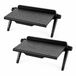 Merkloos / Sans marque dKvL E-commerce B.V. Beeldschermtafels - Monitor tafels - Beeldschermstandaard - Screentable - 2 stuks - 20 x 12 cm - Zwart