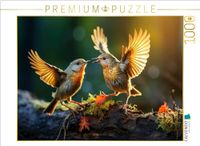 CALVENDO Puzzel Vogels, een grandioze gouden oktober | 1000 stukjes legformaat 64 x 48 cm fotopuzzel voor gelukkige uren