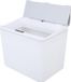 Wan GmbH Mini Poubelle - Bac à déchets Sensor - Organisation de bureau - Couvercle Automatique - Capacité 8L - Blanc