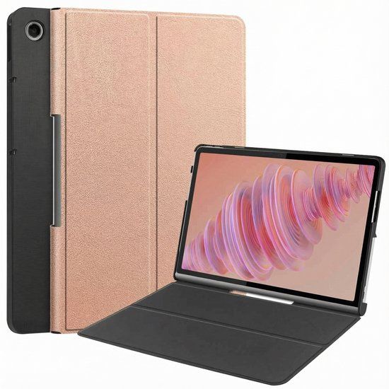imoshion Bookcase voor de Lenovo Tab Plus - Rosé Goud