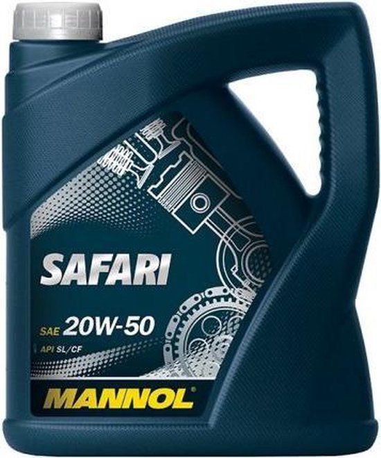 Mannol 4 Liter 20W-50 Safari Motorolie