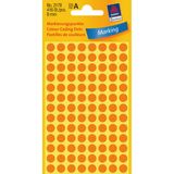 Avery 3178 - Oranje Markeringspunten - Ø 8mm - 416 stuks