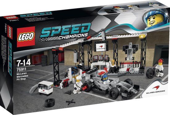 LEGO McLaren Mercedes Pit Stop