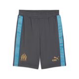 PUMA Olympique de Marseille KING sweatshort voor Heren, Blauw/Grijs, Maat S